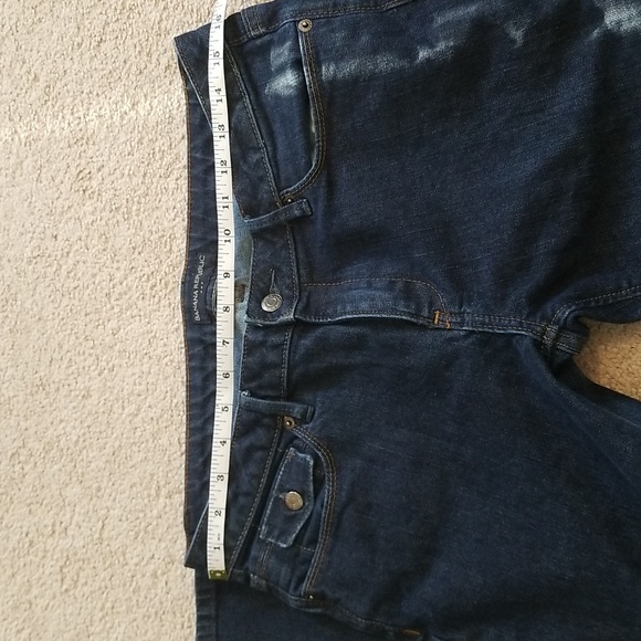 Banana Republic low rise bootcut jeans in dark wash size 10 - Picture 10 of 10